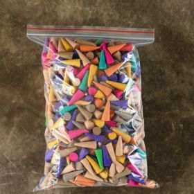 300 Assorted Cone Incense for Home and Yoga - Sarin, Ta and Potpourri for Meditation, Cleansing and Bathroom Deodorization